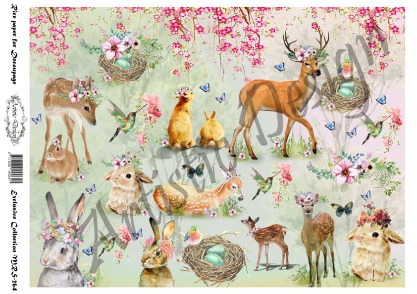 Ριζόχαρτο για Decoupage A4 1 Ριζόχαρτο για Decoupage A4