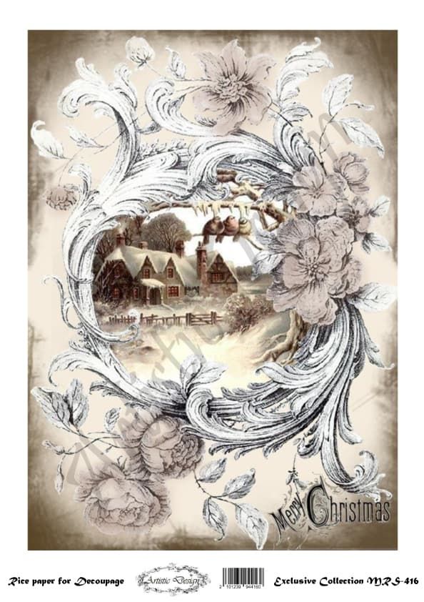 Ριζόχαρτο για Decoupage A4 1 Ριζόχαρτο για Decoupage A4