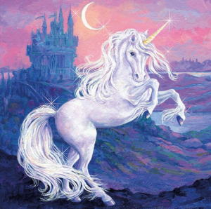 Χαρτοπετσέτα για Decoupage, Fantasy Unicorn 1 τεμ. 13314035