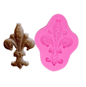 Καλούπι σιλικόνης, Fleur de lis, 7.1×0.8cm AF1597
