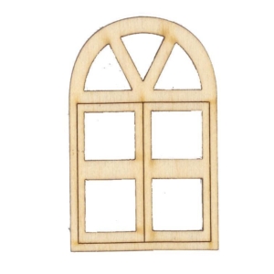 Παράθυρο με 7 τρύπες σημύδα 55x35x3χιλ.