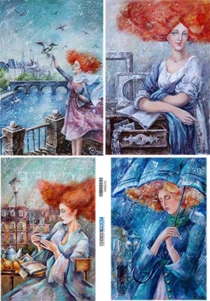 Ριζόχαρτο για Decoupage 30x42cm