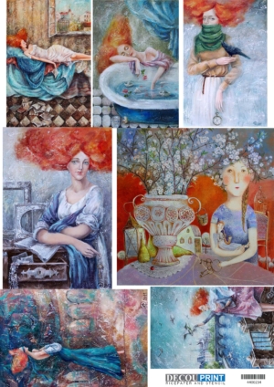 Ριζόχαρτο για Decoupage 30x42cm