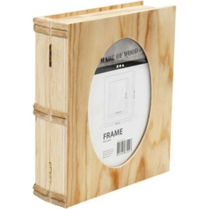 Κουτί-βιβλίο με κορνίζα, 21,7×18 cm 56757