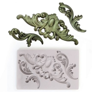 Καλούπι σιλικόνης, Μπαρόκ διακοσμητικά, 20.5×12.6cm ZJ1215-200