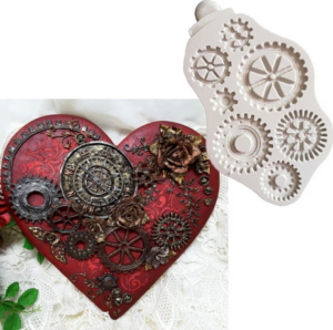 Καλούπι σιλικόνης, Γρανάζια, 18.8×11.5cm ZJ0971-95