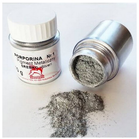 Μεταλλική σκόνη πορπορίνα – Silver 10gr RENPIGM_1 1 Μεταλλική σκόνη πορπορίνα – Silver 10gr RENPIGM_1