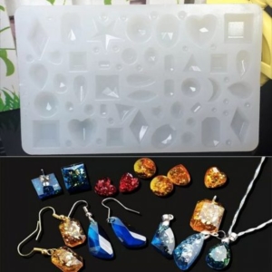 Καλούπι σιλικόνης, Κρύσταλλοι, 10.8×6.6cm ad125