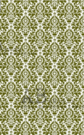Ριζόχαρτο AB Studio, 21x29cm, Πράσινη ταπετσαρία, AB0435