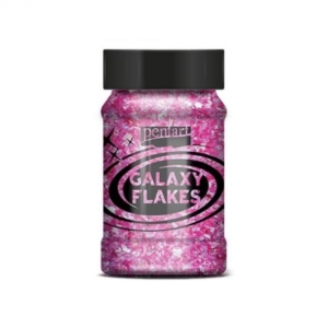 Galaxy Flakes Pentart,15 g Venus magenta 37052