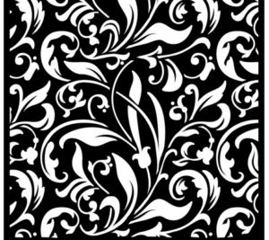 Thick Stencil Stamperia 18x18cm, Rose Perfume, Texture KSTDQ78