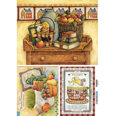 Ριζόχαρτο για Decoupage 1 Ριζόχαρτο για Decoupage
