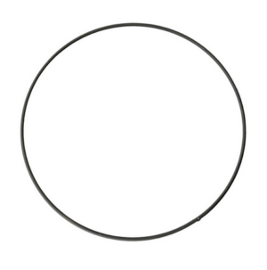 Στεφάνι μεταλλικό στρογγυλό μαύρο, 40cm KONR-40_B