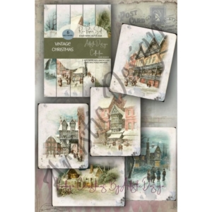 Ριζόχαρτα για Decoupage Α4 (σετ 6 διαφορετικά σχέδια) / AD4001