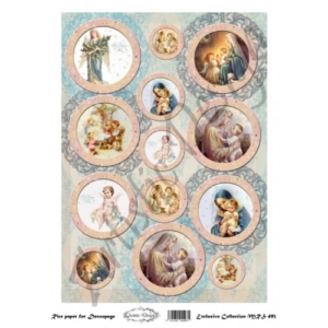 Ριζόχαρτο για Decoupage Α4 / MRS493