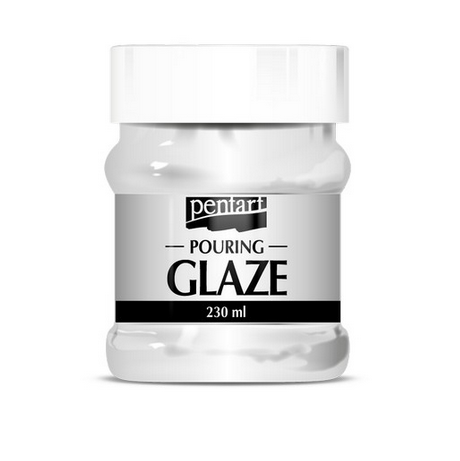 Pouring Glaze 230ml, Pentart (Βερνίκι σμάλτου) 35359 1 Pouring Glaze 230ml, Pentart (Βερνίκι σμάλτου) 35359
