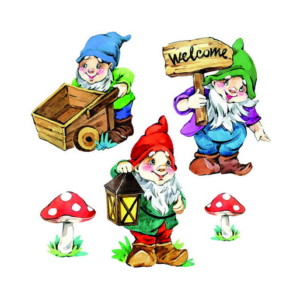 Χαρτοπετσέτα για decoupage, 1τεμ, Ξωτικά του Κήπου 13317200