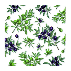 Χαρτοπετσέτα για decoupage, 1τεμ, Ελιές σε κλαδάκια 13317260