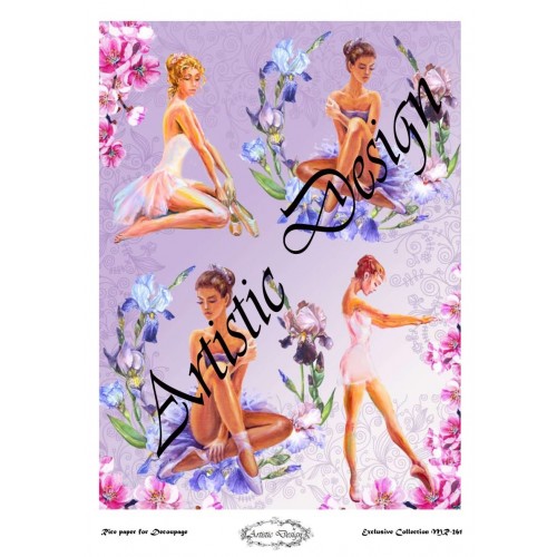 Ριζόχαρτο για Decoupage A3 / MR261 1 Ριζόχαρτο για Decoupage A3 / MR261