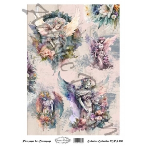 Ριζόχαρτο Artistic Design για Decoupage Α4, Angels