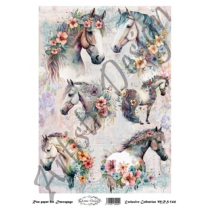 Ριζόχαρτο Artistic Design για Decoupage Α4, Horses