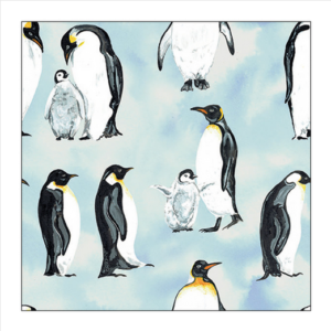 Χαρτοπετσέτα για decoupage, 1τεμ, Πιγκουίνοι 33316565
