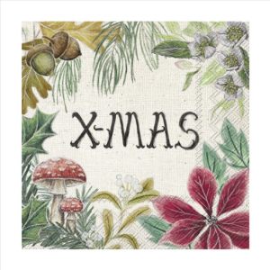 Χαρτοπετσέτα decoupage ,1 τεμ, X-mas Decor L972566