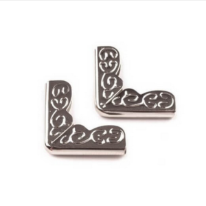 Μεταλλικές γωνίες nickel 16x16mm, 10 τεμ. 60860