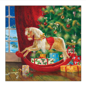 Χαρτοπετσέτα χριστουγεννιάτικη decoupage, 1τεμ, Δώρα κάτω από το δέντρο 33317870