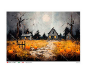 Ριζόχαρτο για Decoupage PaperD, Halloween Night, 30x40cm HOLIDAY_0132