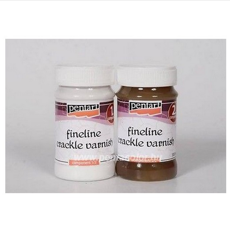 Κρακελέ FINELINE,Σετ 2x100ml Pentart 2477 1 Κρακελέ FINELINE,Σετ 2x100ml Pentart 2477