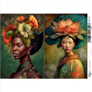 Ριζόχαρτο Maja’s Memories, 30x42cm, Folklore Portraits MDR1023