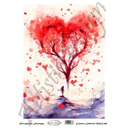 Ριζόχαρτο για Decoupage A4 / MRS638 1 Ριζόχαρτο για Decoupage A4 / MRS638