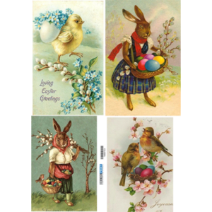 Ριζόχαρτο DECOUPRINT 30x42cm  1800153 Πάσχα