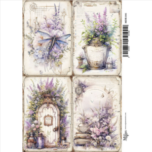 Ριζόχαρτο Maja’s Memories, 30x42cm, Λεβάντες, MDR1041