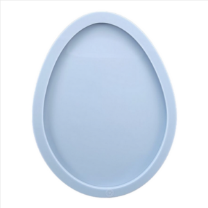 Καλούπι σιλικόνης, Αυγό φλατ, 9.8x14x0.5cm DM2712