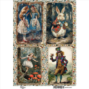 Ριζόχαρτο Maja’s Memories, 22.5x32cm, Αλίκη, MDRAA4007