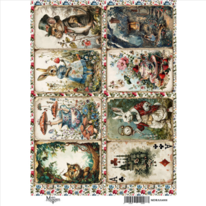 Ριζόχαρτο Maja’s Memories, 22.5x32cm, Αλίκη, MDRAA4008