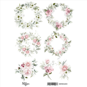 Ριζόχαρτο Maja’s Memories, 22.5x32cm, Στεφάνια, MDRA4203