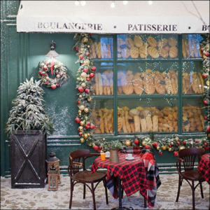 Χαρτοπετσέτα για decoupage, 1τεμ, Χριστουγεννιάτικο ζαχαροπλαστείο 33317925