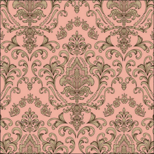 Χαρτοπετσέτα για decoupage, 1τεμ, Μπαρόκ ταπετσαρία σομόν 13319111