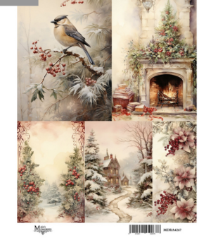 Ριζόχαρτο Maja’s Memories, 22.5x32cm, Χριστουγεννιάτικες κάρτες, MDRA4267