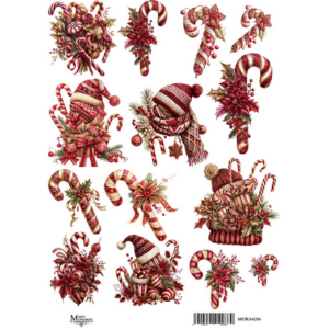 Ριζόχαρτο Maja’s Memories, 22.5x32cm, Christmas candies, MDRA4286