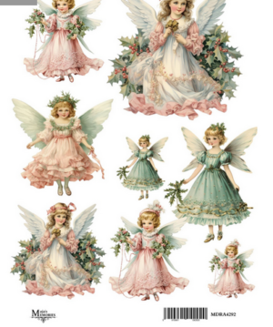 Ριζόχαρτο Maja’s Memories, 22.5x32cm, Άγγελοι των Χριστουγέννων, MDRA4292