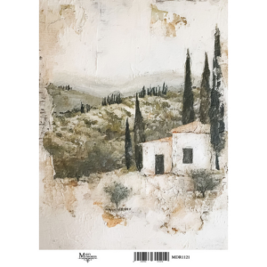 Ριζόχαρτο Maja’s Memories, 30x42cm, Αγρόκτημα με ελαιώνα, MDR1121