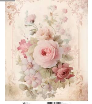 Ριζόχαρτο Maja’s Memories, 30x42cm, Background με λουλούδια, MDR1122 (Αντιγραφή)