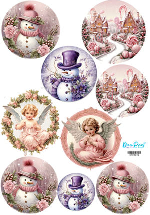 Ριζόχαρτο για Decoupage, 3700342 Χριστούγεννα