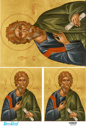Ριζόχαρτο για Decoupage,  Αγιος Ανδρέας
