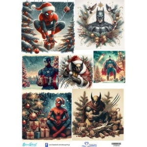 Ριζόχαρτο για Decoupage, Χριστούγεννα Ριζόχαρτο Α3