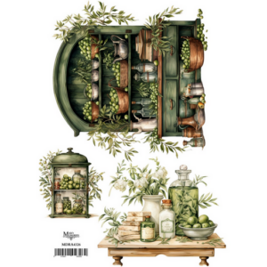 Ριζόχαρτο Maja’s Memories, 22.5x32cm, Έπιπλα και ελιές, MDRA4326